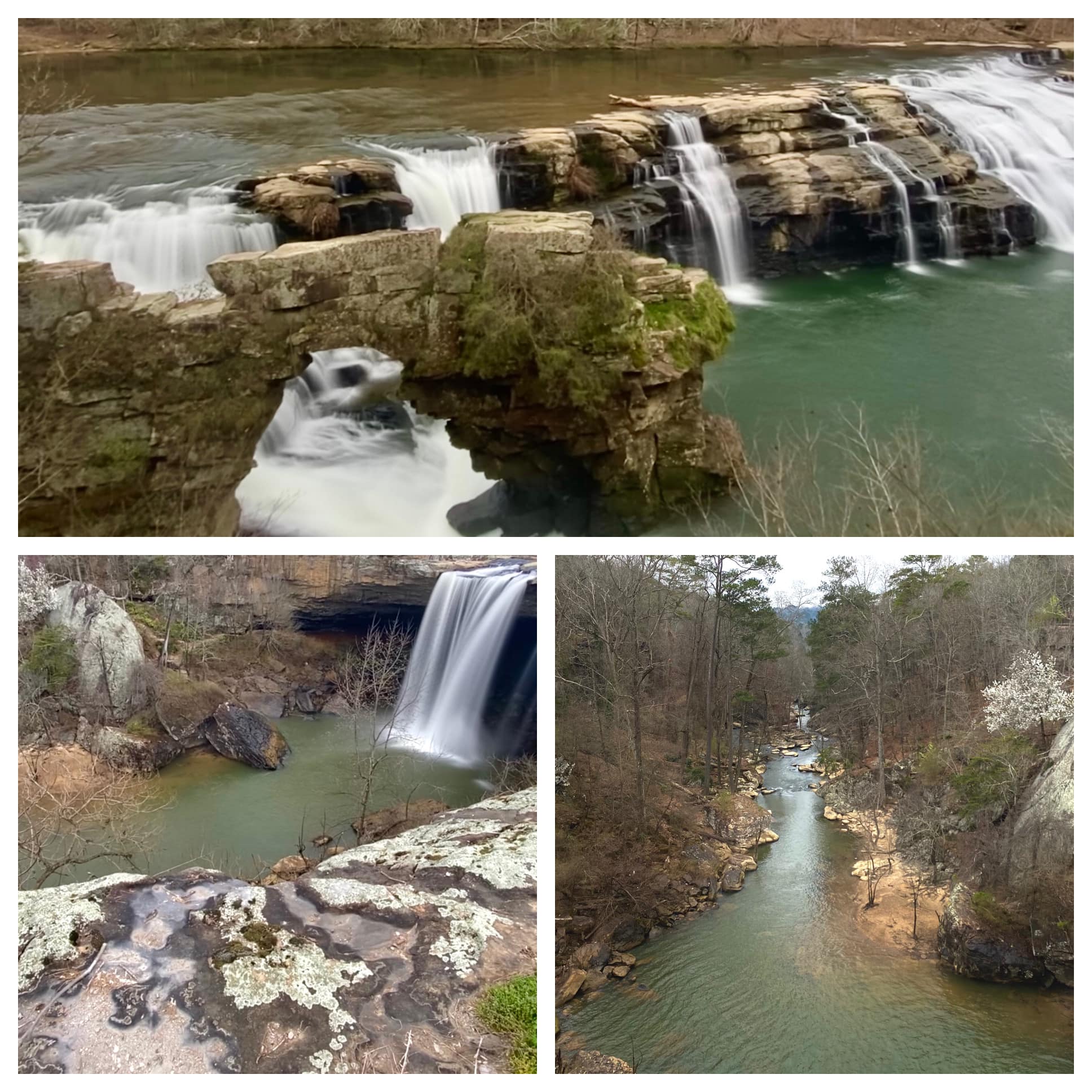 Little River Canyon National Preserve — the Baughn family visit