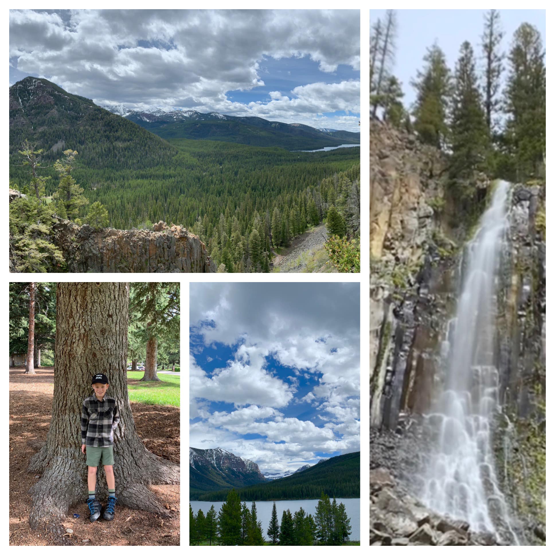 Yellowstone National Park — the Baughn family visit