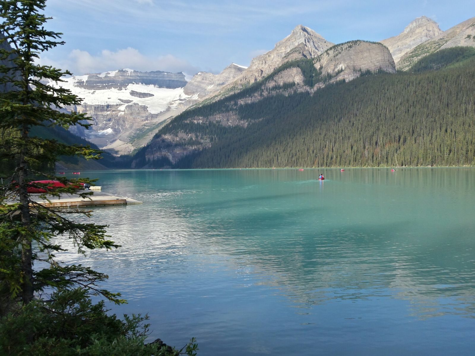Banff National Park — the Baughn family visit