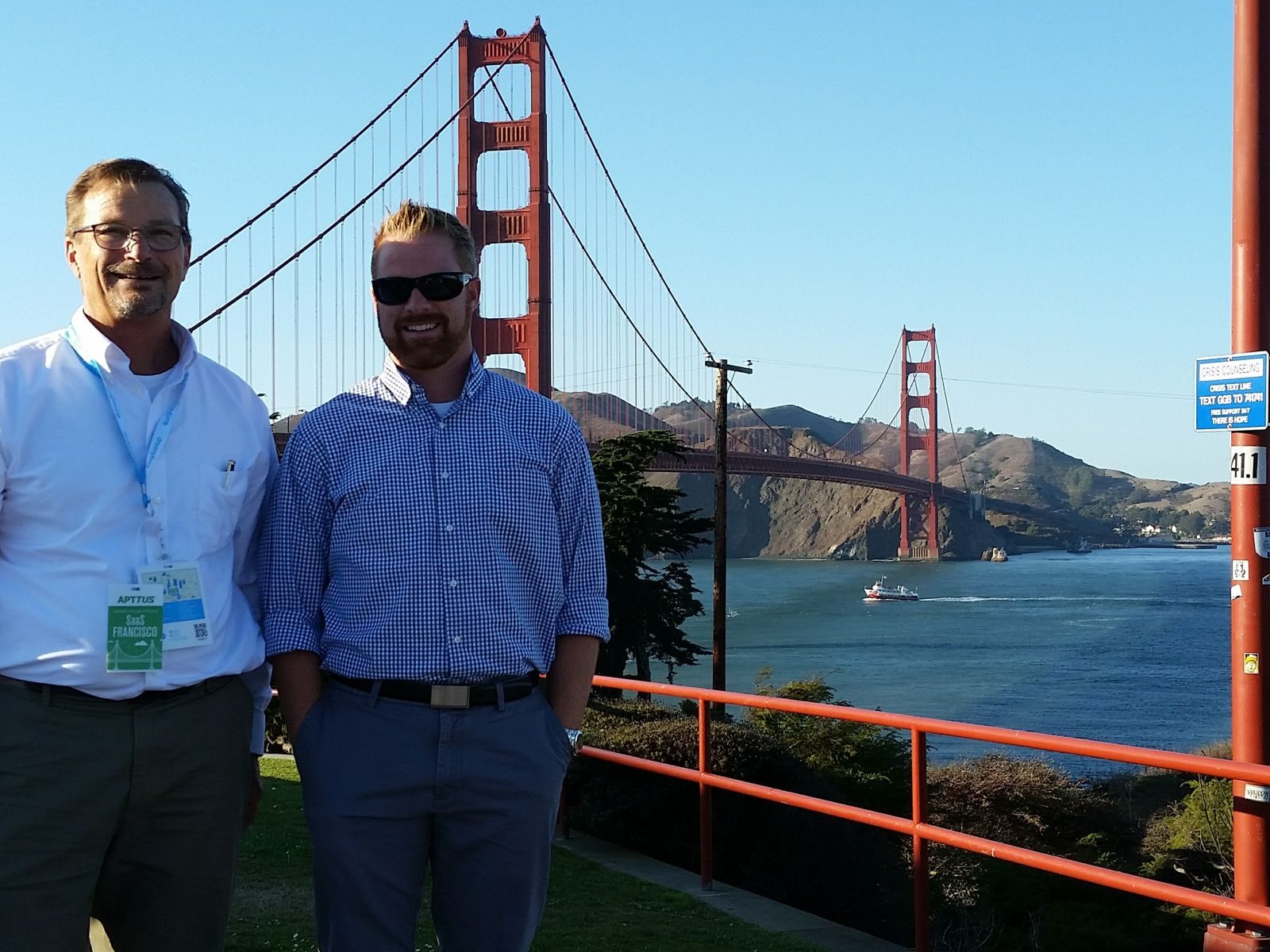Muir Woods & Golden Gate — the Baughn family visit